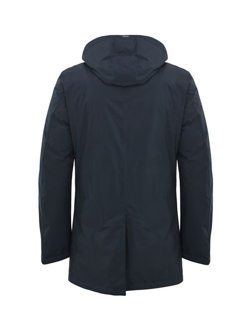 Parka lungo in 2 Layer Windstopper Blu Herno | PI001242U 128409201